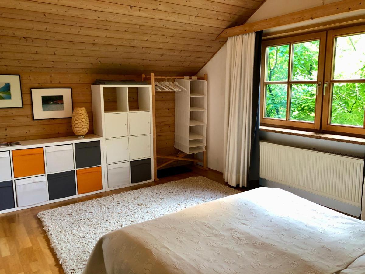 Charmante Ferienwohnung Mit Balkon Im 5-Seen-Land Hechendorf am Pilsensee Extérieur photo