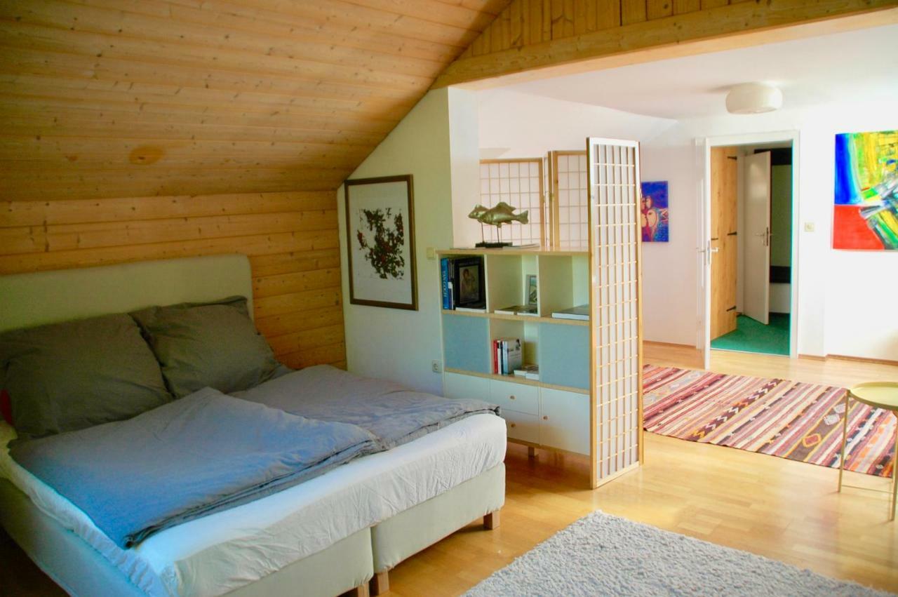 Charmante Ferienwohnung Mit Balkon Im 5-Seen-Land Hechendorf am Pilsensee Extérieur photo